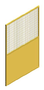 Novatek System veiligheidshekwerk paneel GRID-METAL